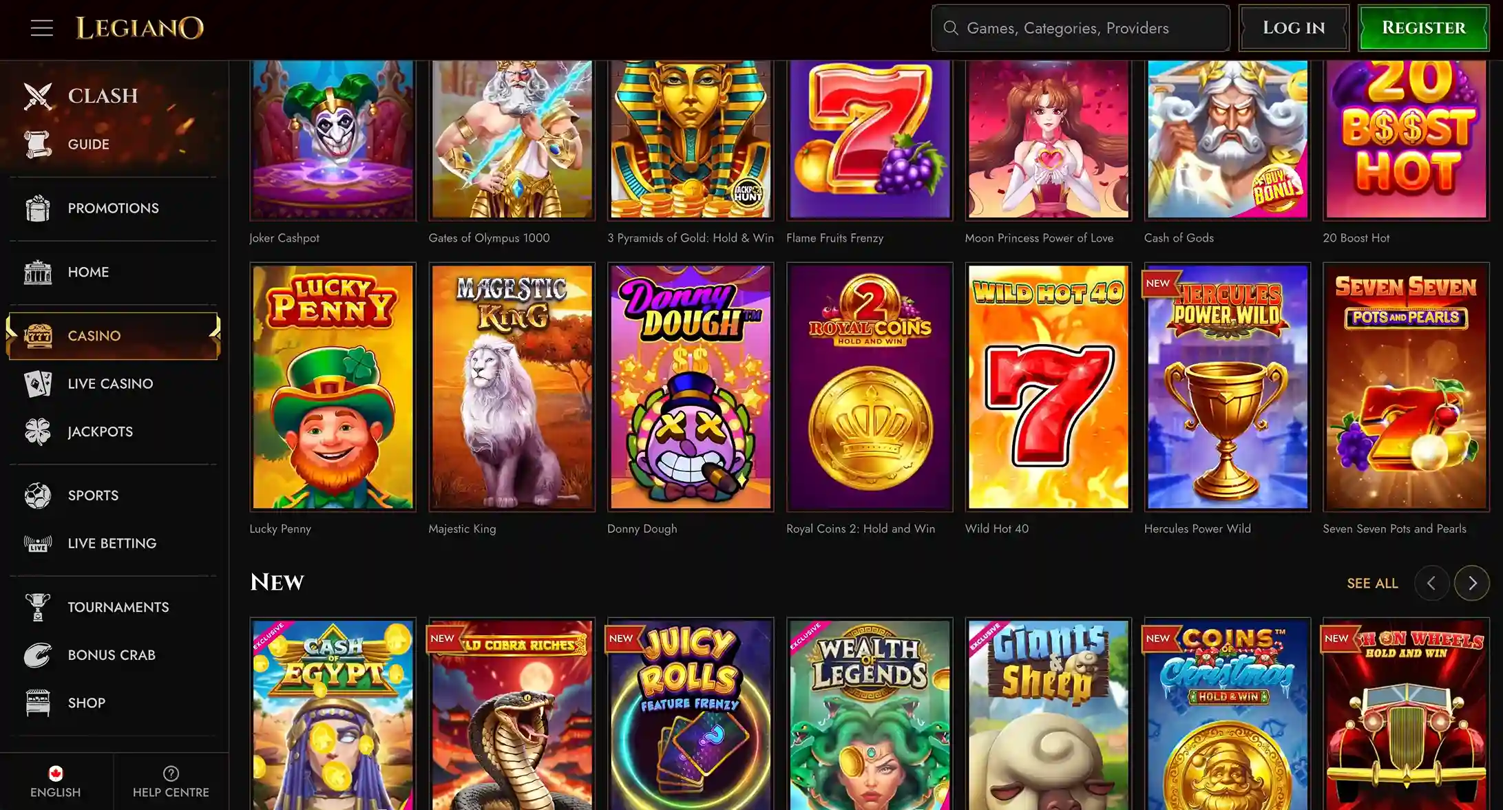 Legiano Casino casino review section 5
